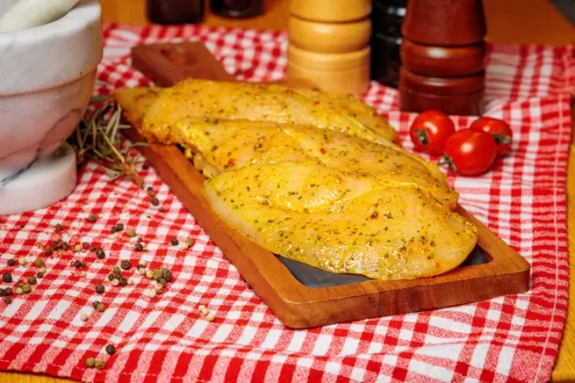 Piept de pui marinat
